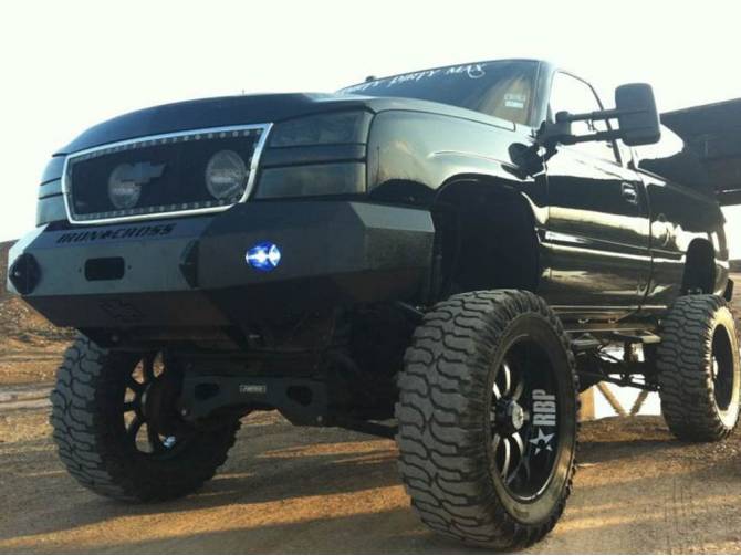 Iron Cross Heavy Duty Base Front Bumper