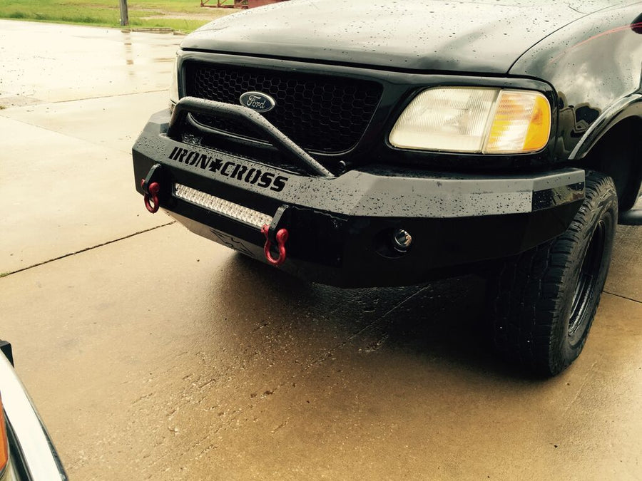 Iron Cross Heavy Duty Push Bar Front