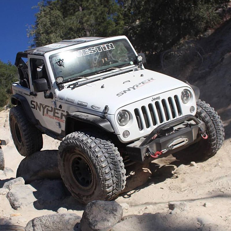 07-16 JEEP WRANGLER JK SCOPE FRONT STUBBY BUMPER W/ BULL BAR