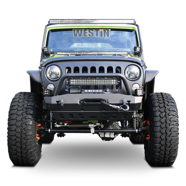 WESTIN 59-80075 WJ2 STUBBY FRONT BUMPER JEEP WRANGLER JL 2018-2019