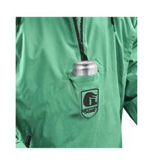 Women's Waterproof 1/2 Zip Bog Hoodie - Tiffany/Black