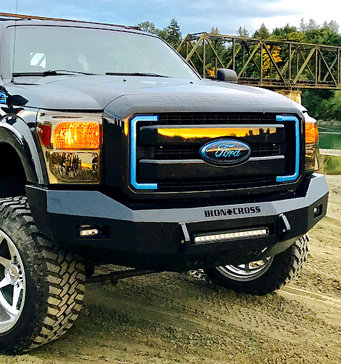 Iron Cross Low Profile Front Bumper