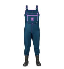 Women's Retro Series Neoprene Waders - Navy/Pink