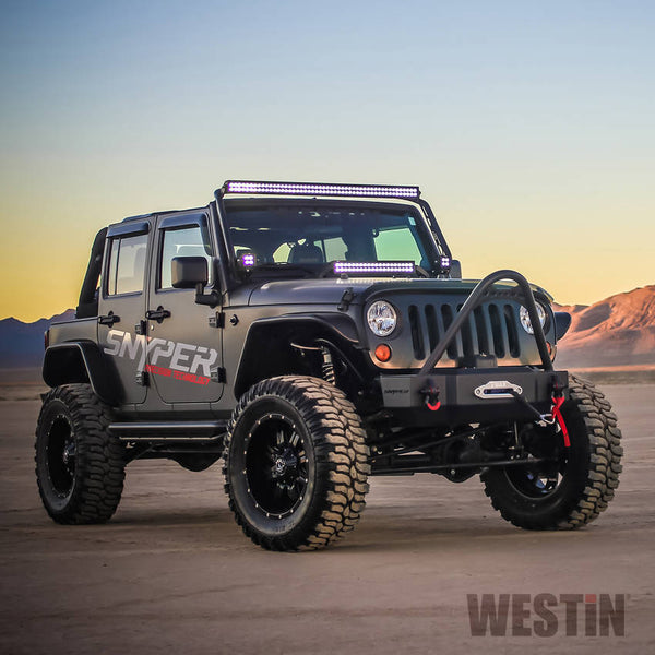 Westin - Scope Stubby Front Bumper w/Stinger P/N 59-6515-12JKX5 Features: